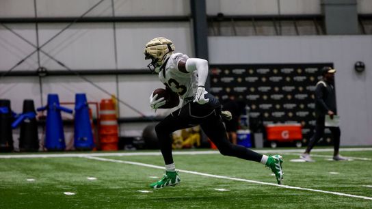 Saints observations: Derek Carr, Juwan Johnson dominate 2-minute session; Chris Olave makes spectacular catch (Analysis)
