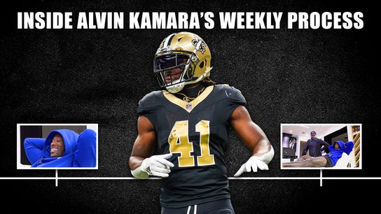 Inside Alvin Kamara's weekly process to prepare for a game (Videos)