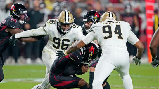 Saints' complete 2025 schedule. Photo by AP Photo/Matt York