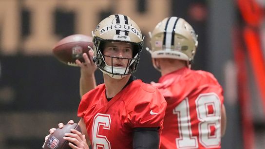 Saints rundown: Does New Orleans need a veteran QB on the roster for mentorship?. Photo by AP Photo/Gerald Herbert