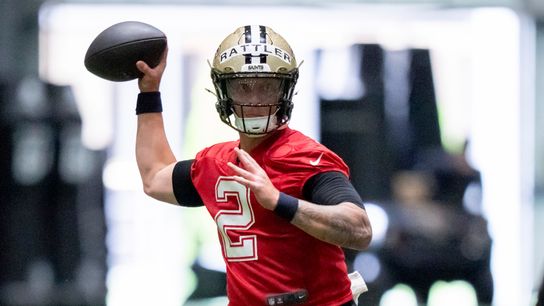 How much should Spencer Rattler’s stock rise after just one week?. Photo by (AP Photo/Matthew Hinton)