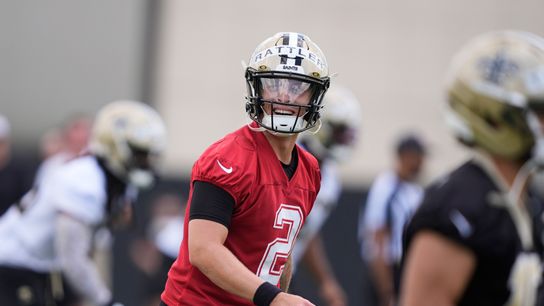 Breaking down Saints quarterback throw charts. Photo by (AP Photo/Gerald Herbert)