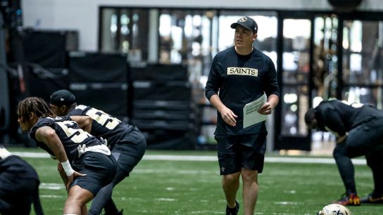 NickCast: Breaking down the first OTA. Photo by Derick E. Hingle/NewOrleans.Football