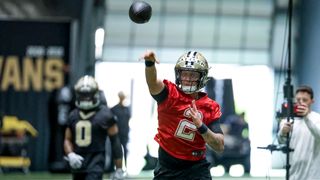 Spencer Rattler determined to take advantage of his head start in Saints’ QB battle (Analysis). Photo by Derick E. Hingle/New Orleans.Football