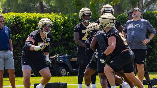 Trevor Penning’s encouraging offseason included stops at Training HAUS, OL Masterminds (Analysis)