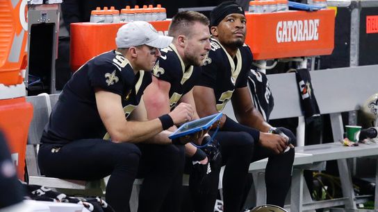 Members Only: Ranking every Saints quarterback since Drew Brees left. Photo by AP Photo/Butch Dill