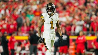 Does schedule change your outlook for Saints at all? (Main Show). Photo by Jay Biggerstaff-Imagn Images