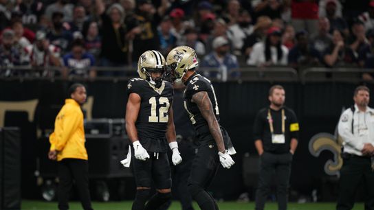 How much will extreme makeover continue for Saints’ receiver room in 2026?. Photo by Matthew Hinton/Imagn Images