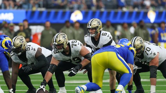 Ranking Saints needs: Why guard and punter should take center stage this offseason (Analysis). Photo by Kiyoshi Mio/Imagn Images
