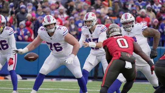 Saints agree to deal with free agent guard David Edwards. Photo by Tina MacIntyre-Yee/Democrat and Chronicle, USA Today Network via Imagn Images