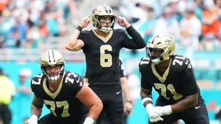 Ranking Saints needs: Life is good when quarterback and OT aren’t on the ‘must’ list (Analysis). Photo by Rich Storry/Imagn Images