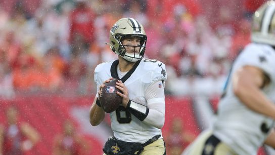 Saints film room: How Tyler Shough put together the best win of his young career. Photo by Nathan Ray Seebeck-Imagn Images