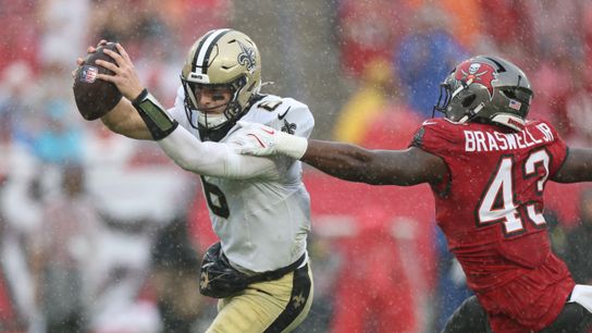 Members Only: Saints’ 3 Up and 3 Down since the start of the season. Photo by Nathan Ray Seebeck/Imagn Images